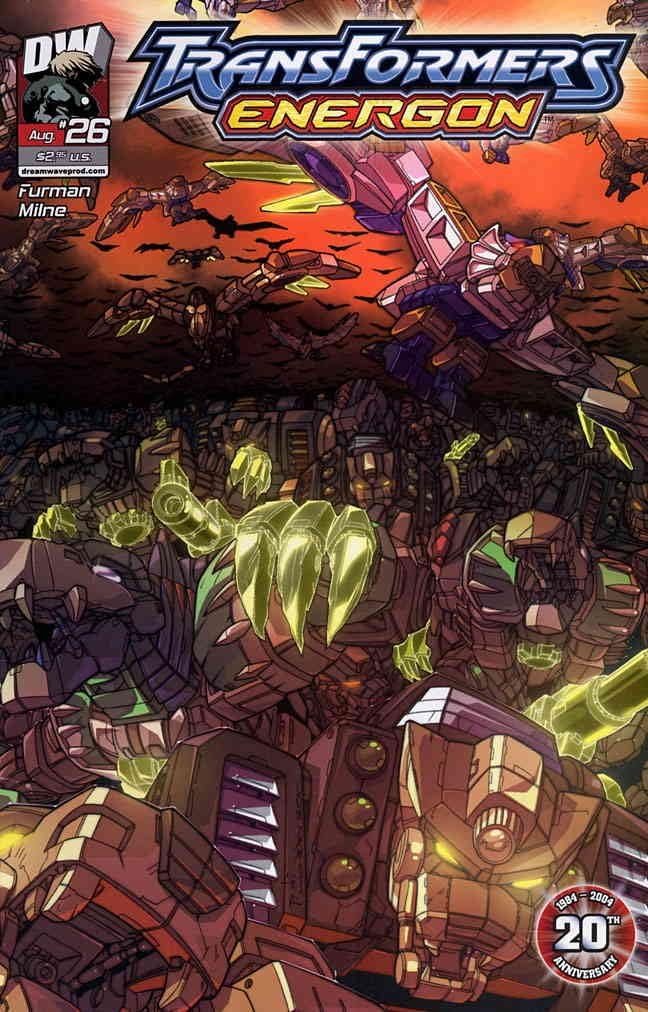 Transformers Energon 26 VF/NM ; Dreamwave comic book