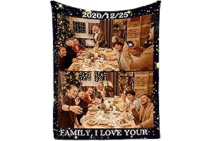 Youltar Custom Blanket: Customize Cherished Moments into a Comforting Keepsake