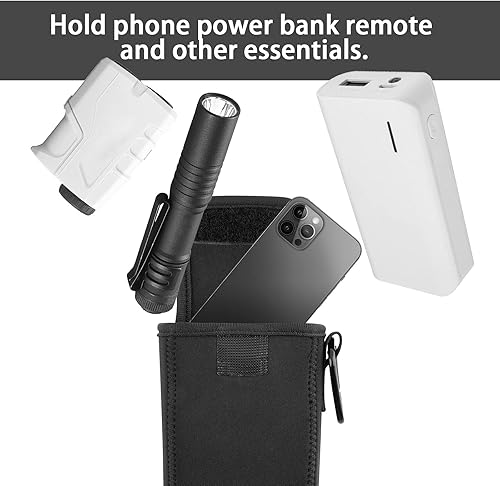 Miniatura 2 de Xxerciz Soporte magnético para teléfono para carrito de golf, accesorios organizador de accesorios con mosquetón para carrito de golf, camión,