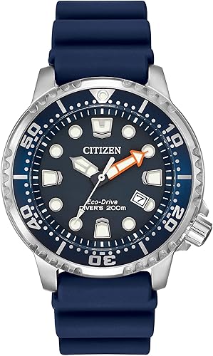 Citizen Eco-Drive Promaster Diver - Reloj para hombre acero inoxidable con correa de poliuretano