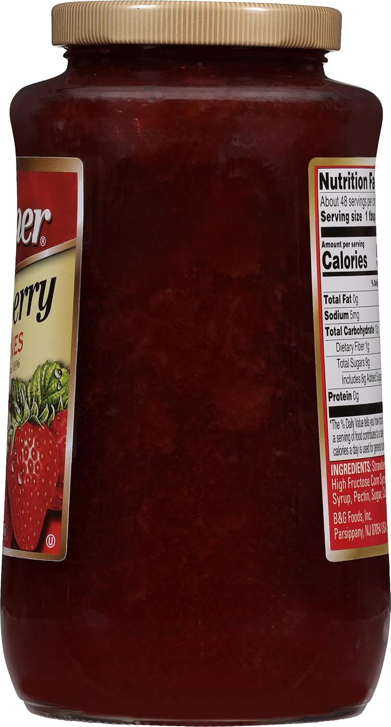Polaner Preserves, Strawberry, 32 Ounce (Pack of 2) image 5