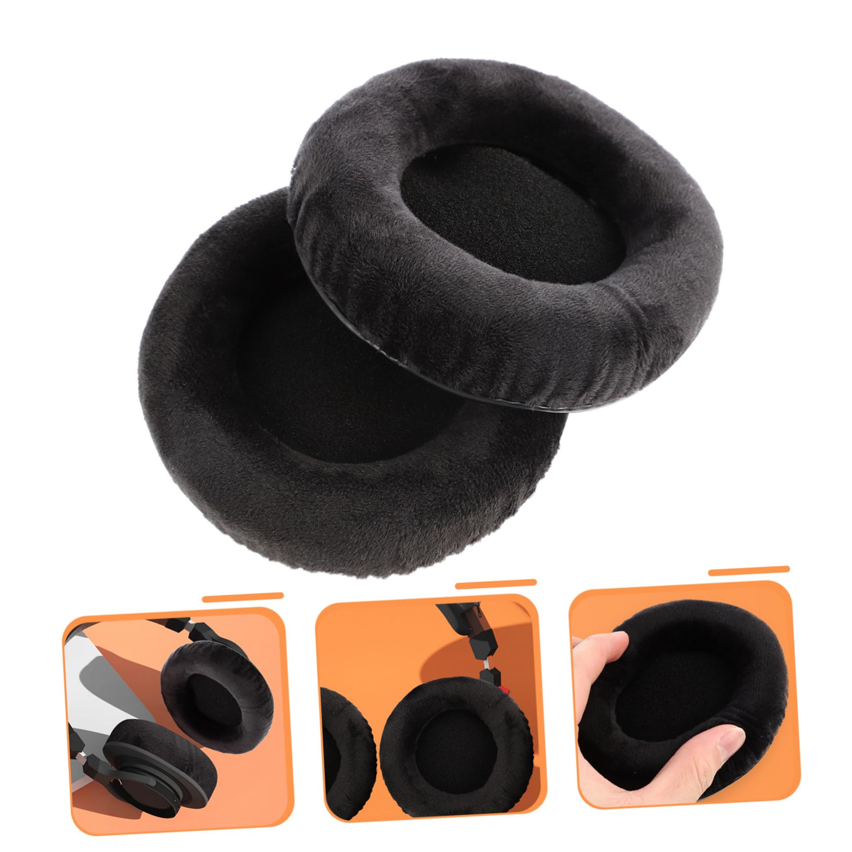 DOITOOL 6 Almohadillas De Repuesto para Auriculares T70p T5p T1 Dt990 Compatibles con Reducción De Ruido Cómodas Y Fáciles De Instalar.