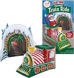 The Elf on the Shelf Peppermint Train Ride - Exclusive