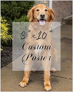 YXIMOX Custom 8" x 10" Art Print on Premium Canvas, Personalized with Your Image or Design, Large Wall Decor for Living Room, Office, Bedroom, Custom Canvas Artwork(8"x10",Unframe)