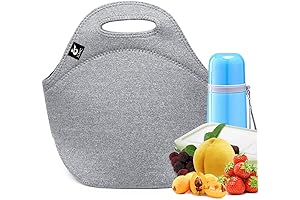 Durable & Waterproof Neoprene Lunch Bag by LOVAC