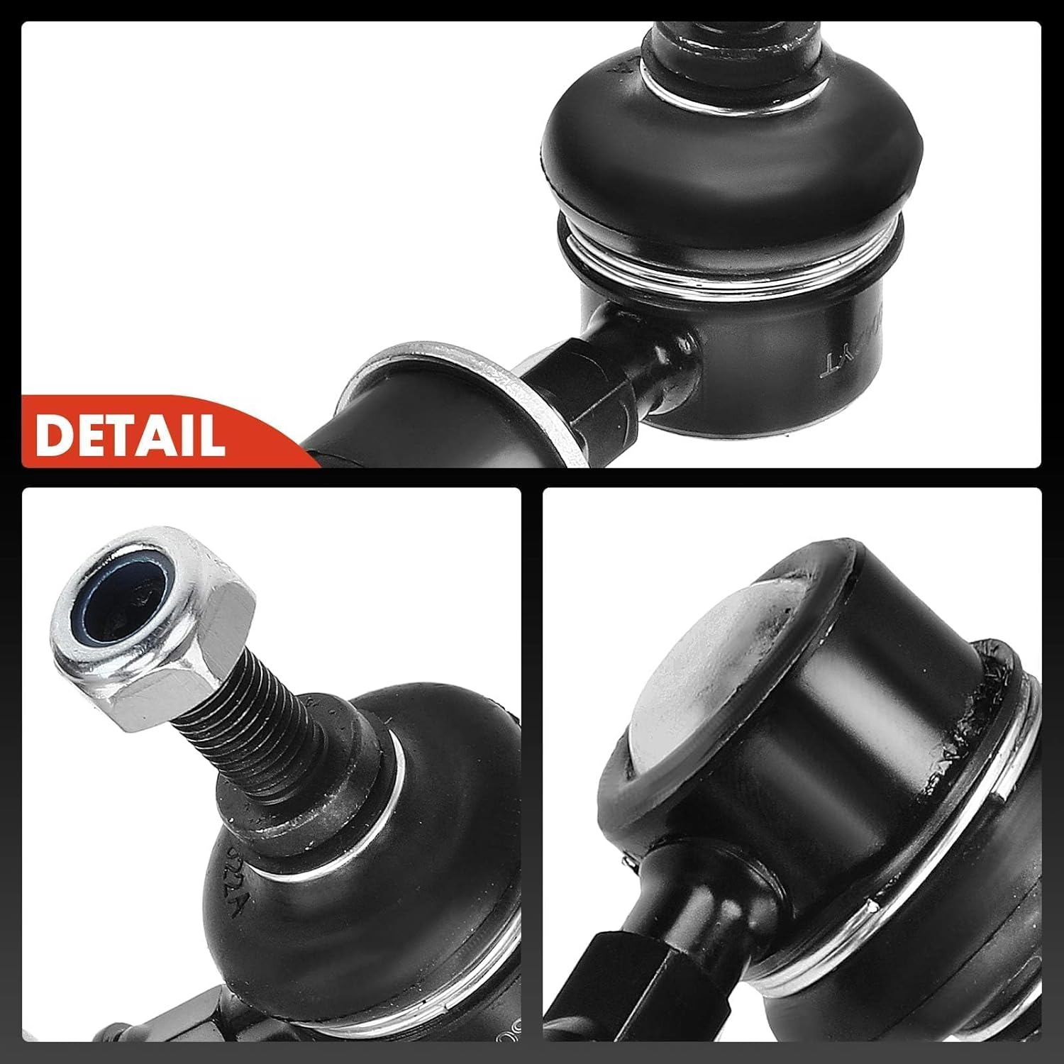 A-Premium 2 x Front Sway Bar Links Stabilizer Bar Links, Compatible with Chevrolet Tracker 1999-2004, Suzuki Vitara 1999-2004