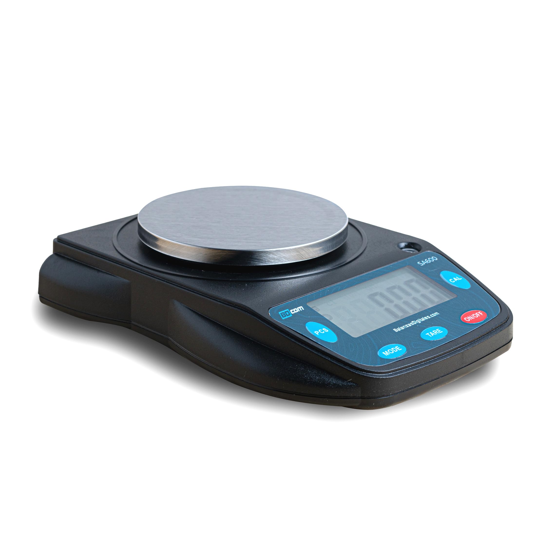 BDCOM SA-600 Balanza de Alta Precisión para Joyería y Laboratorio - Exactitud de 0.01g, 600g Capacidad, Compacta, gran pantalla LCD