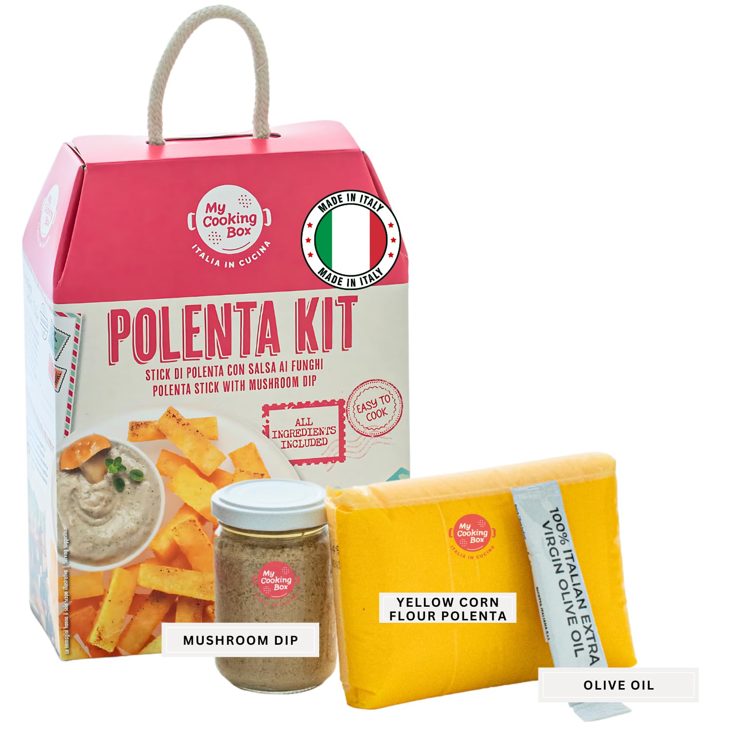 My Cooking Boxcrispy Polenta Fries Kit Polenta Mix Kit Polenta