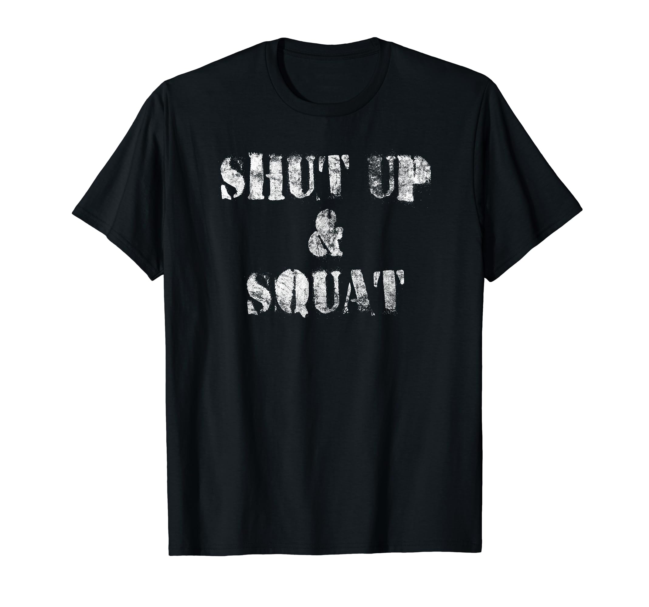迷彩柄 Tシャツ SHUT UP AND SQUAT! Amazon | Shut Up and Squat - Gym Tシャツ | Tシャツ・カットソー 通販