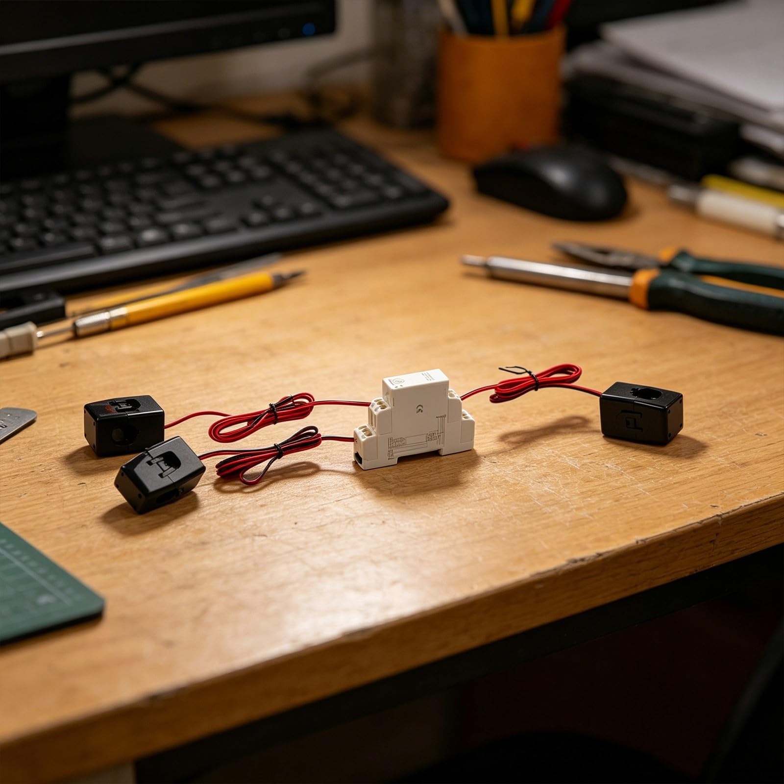 Contatore di energia intelligente a 3 fasi per Zigbee 100 A bidirezionale 3 fasi | Misurazione precisa, avanti/indietro per energia, 3 fasi, 4 conduttori, capacità 100 A, ottimizzazione dei costi
