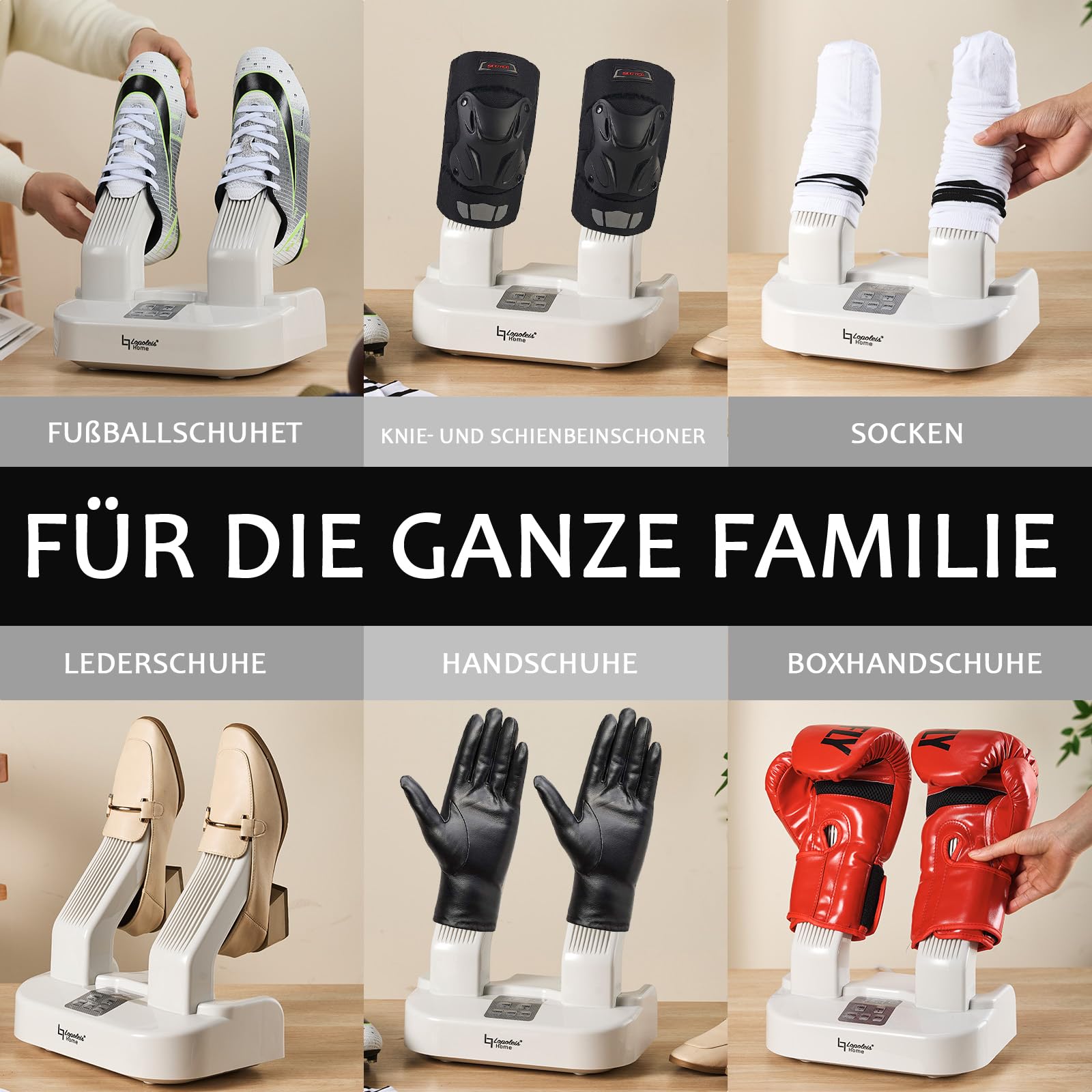 Schuhtrockner elektrisch, Schuherfrischer mit Ozon, Schuhwärmer, Schuhtrockner Antibakteriell, Sockentrockner, Stiefeltrockner, Schuhtrockner fußballschuhe, Football Handschuhe trockner