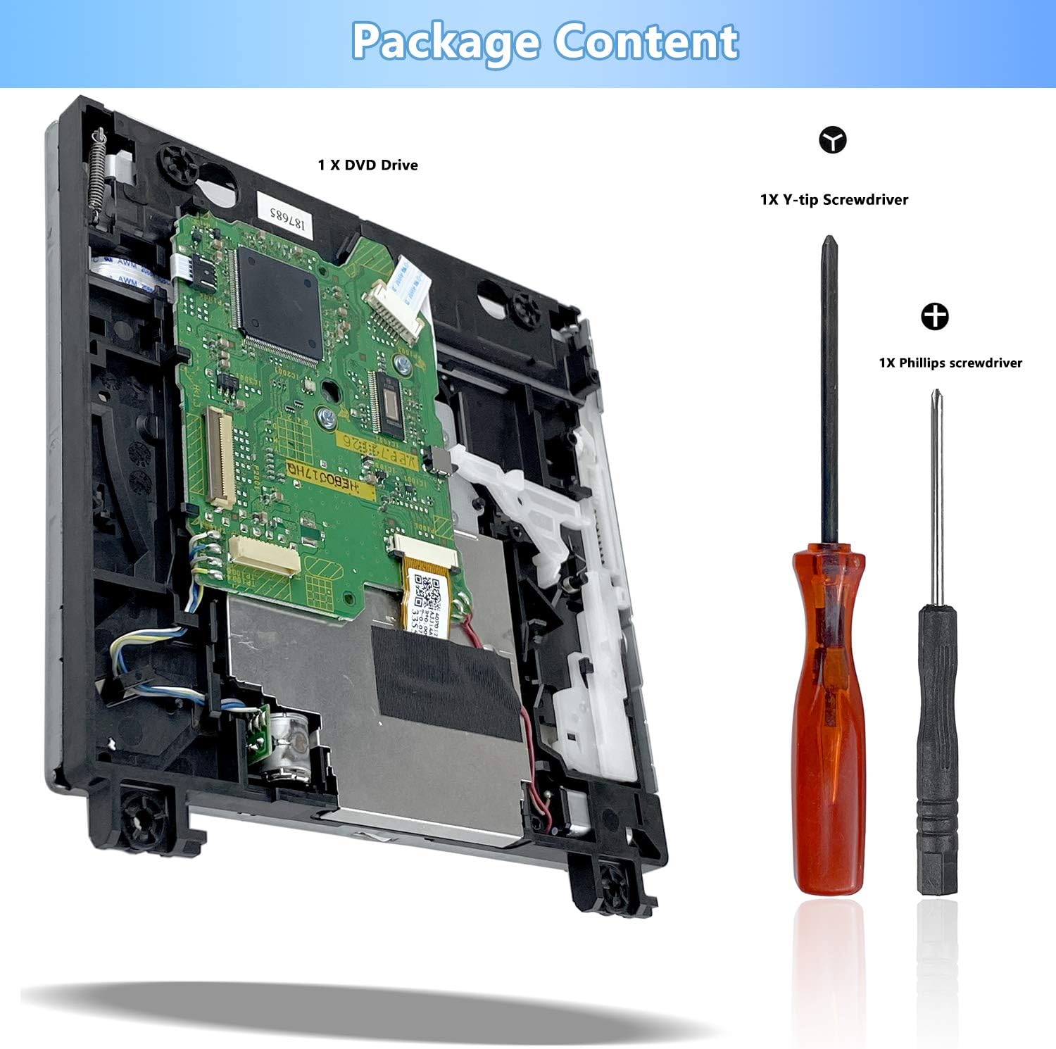 Original DVD Drive Replacement Repair Part for Nintendo Wii D4/D3-2/DMS/D2B/D2C/D2A/D2E Series