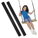 guduling 2-Pack Chain Covers for Swings,Soft Padded Handle Grips Chandelier Chain Cover for Playground & Backyard Swings, Weather-Resistant Chandelier Chains Covers for Kids Outdoor Play