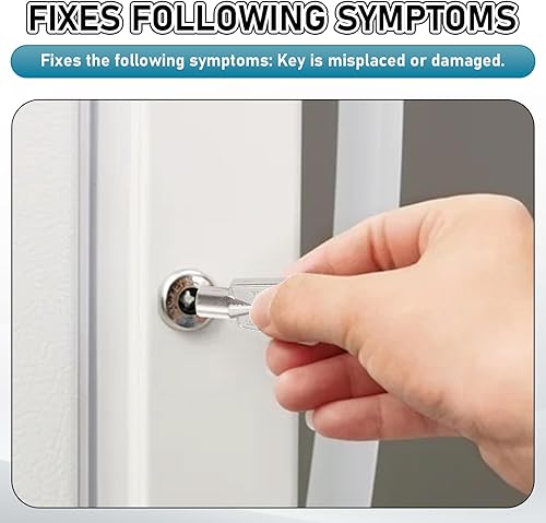 Miniatura 6 de 216702900 Llaves de puerta de congelador, sustituye a AP4301346 AP4071414 PS2061565 AP2113733 06599905 08037402 12849 PS1991481, compatible con