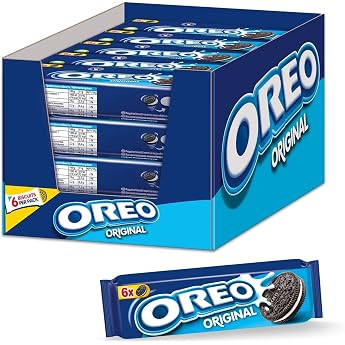 Oreo Chocolate Sandwich Biscuit Snack Pack 66g Pack of 20 x 66g