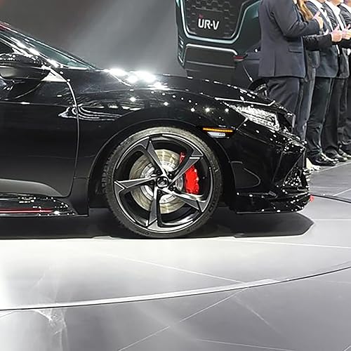 Miniatura 7 de Luz de marcador lateral de guardabarros delantera con luz intermitente blanco/ámbar compatible con Honda Civic 10ª generación 2016-2021 Sedan Coupé