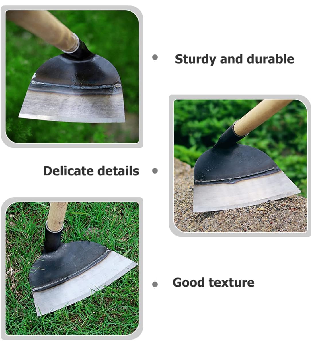 Happyyami Vegetable .x.cm Loosening Replacement Cultivator Duty Agricultural Planting Hoes Eye Agriculture Accessories Head Backyard Tiller Tools Gardening Soil Digging Garden and