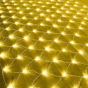 Amazon.com: Christmas Net Lights, 880 Led 19.6ft X 13ft Connectable ...