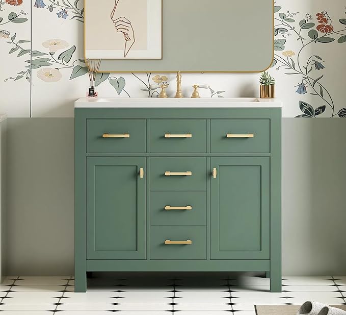 Virubi 36" Bathroom Vanities with Single Sink Set product photo