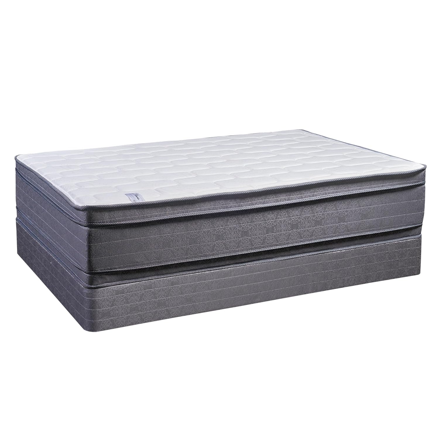 Treaton, 13-Inch Double Sided Firm Foam Encased Euro Top with Exceptional Back Support innerspring Mattress with 8
