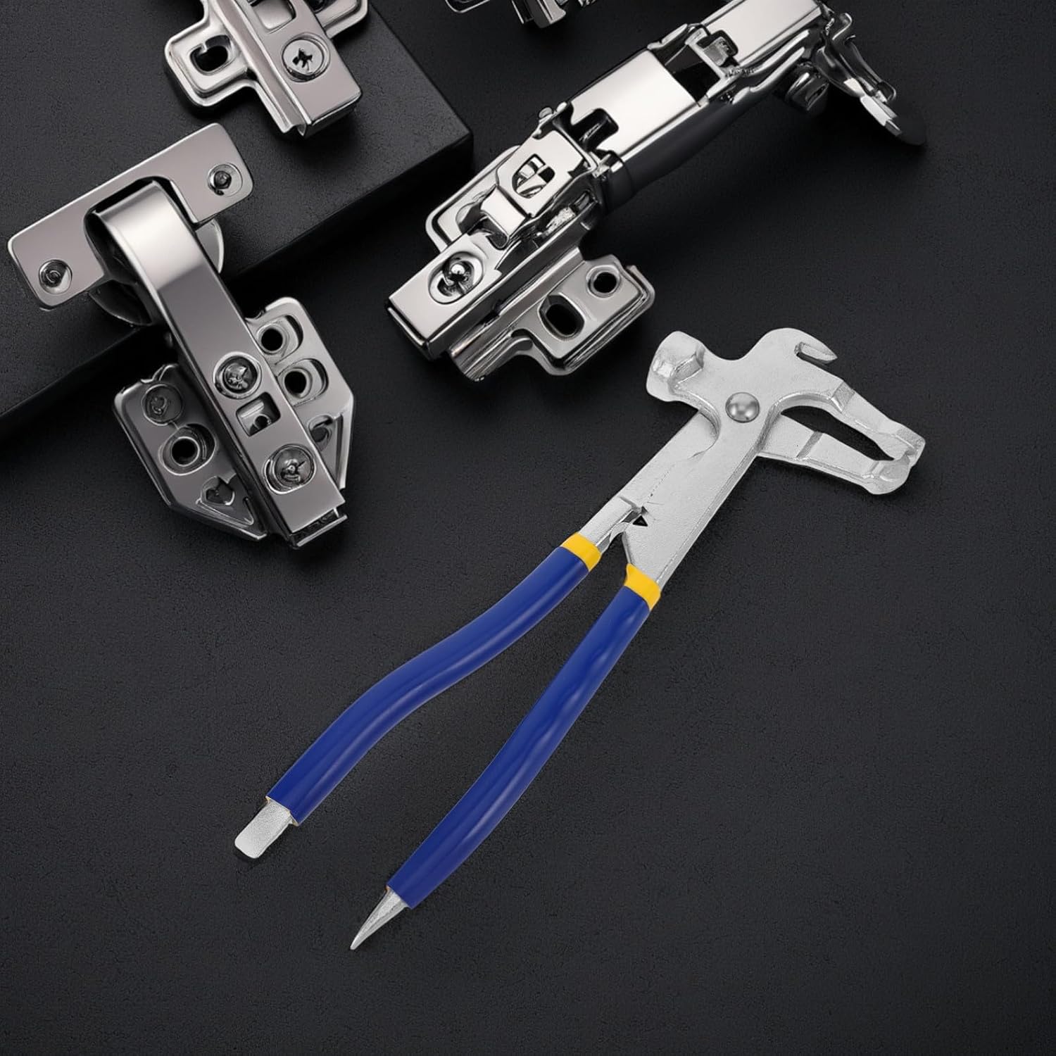 Tire Weight Removal Pliers and Wheel Balance Hammer Tool for Tire Balancing Weights Installation and Removal, Sturdy Automotive Wheel Balancing Equipment for Cars and Trucks