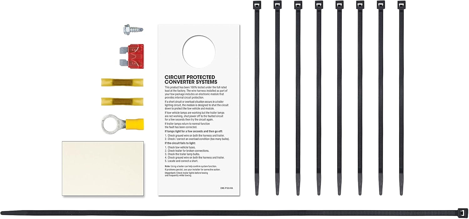 CURT 56389 Vehicle-Side Custom 4-Pin Trailer Wiring Harness, Fits Select Buick Regal TourX