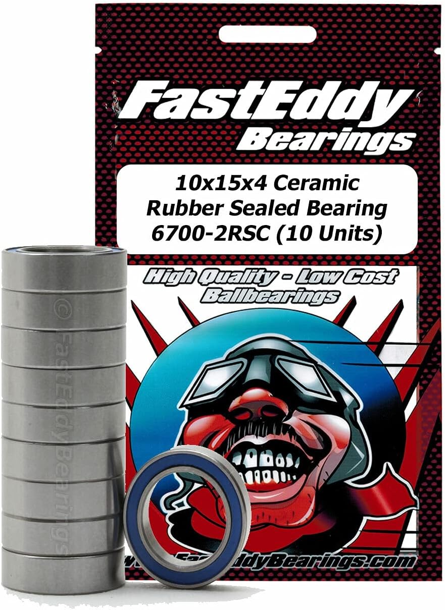 6700-2RS Cuscinetto Radiale Sfera 10x15x4mm - Foto 5