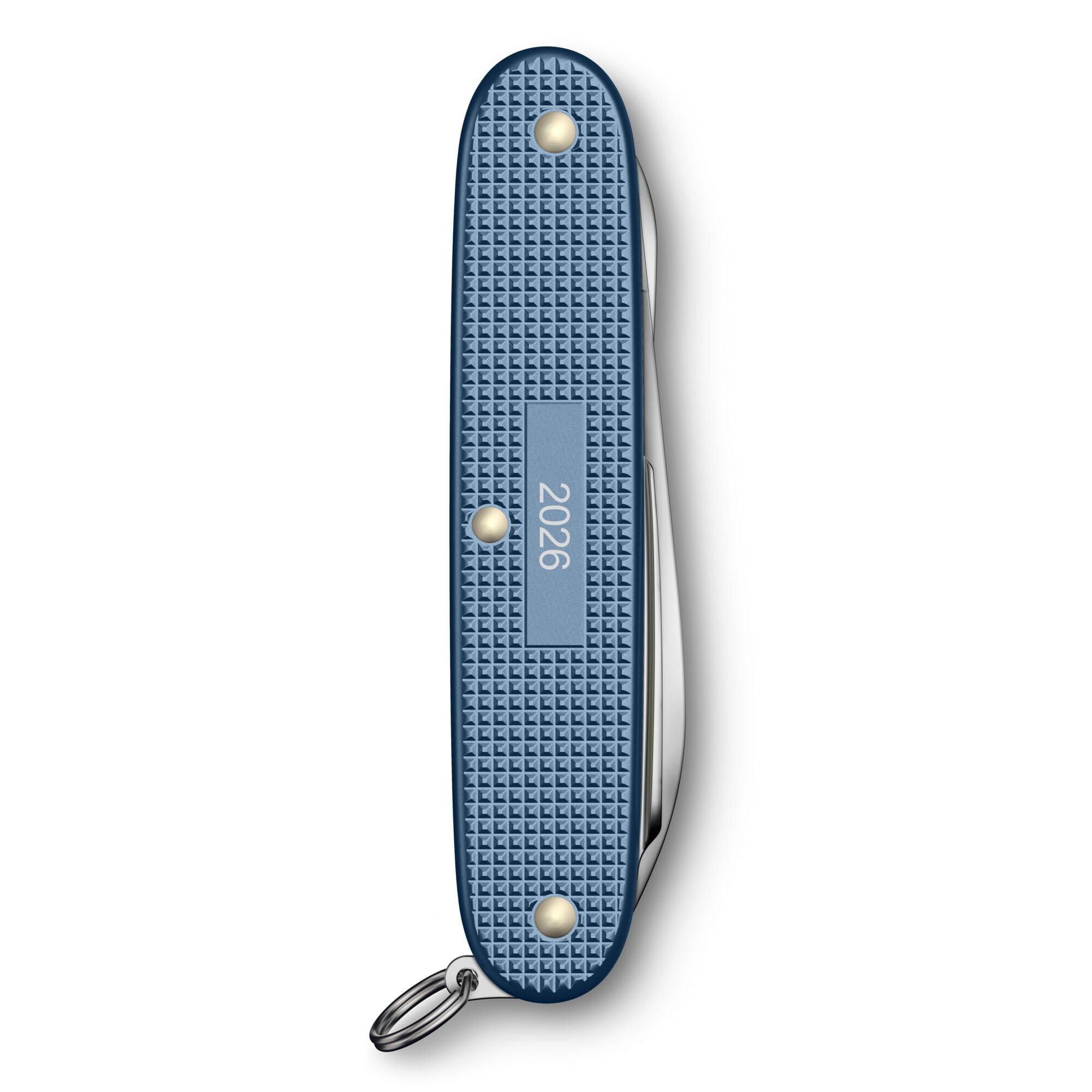Victorinox Taschenmesser Pioneer X Alox Limited Edition 2026, 9 Funktionen, Mittel, Swiss Made, Multitool mit Schere, Inkl. Geschenkbox, Glacial Blue