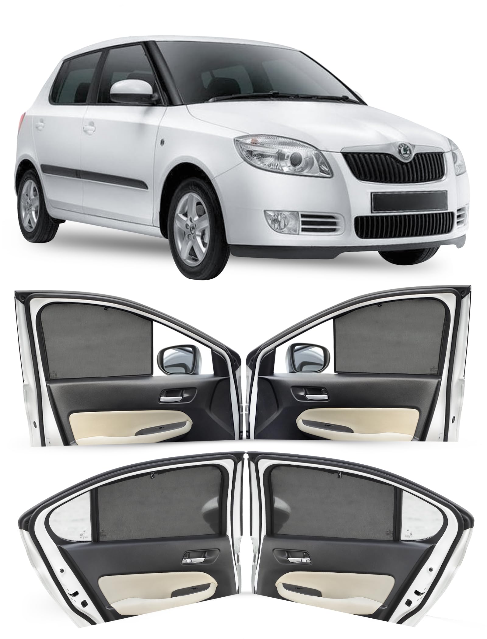 Hyundai i20 Sun Shades - UV Protection & Privacy -21
