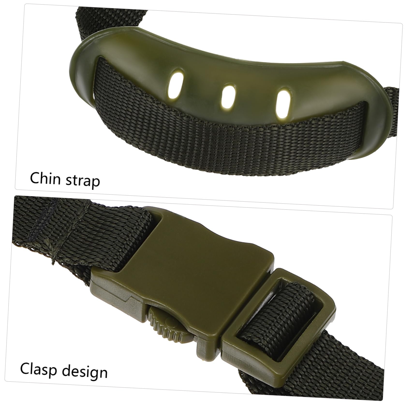 NAMOARLY Nylon Material Chin Strap Helmet Chin Cup Strap Replacement Elastic for Hard Hats