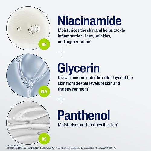 Miniatura 5 de Cetaphil - Crema hidratante para cara y cuerpo, crema hidratante para piel seca a muy seca y sensible, nueva de 8.8 onzas, libre de fragancia,
