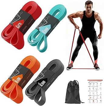 まとめ売り20セットトレーニングチューブ　レジスタンスバンド Amazon.co.jp: レジスタンスバンド トレーニングチューブ 懸垂