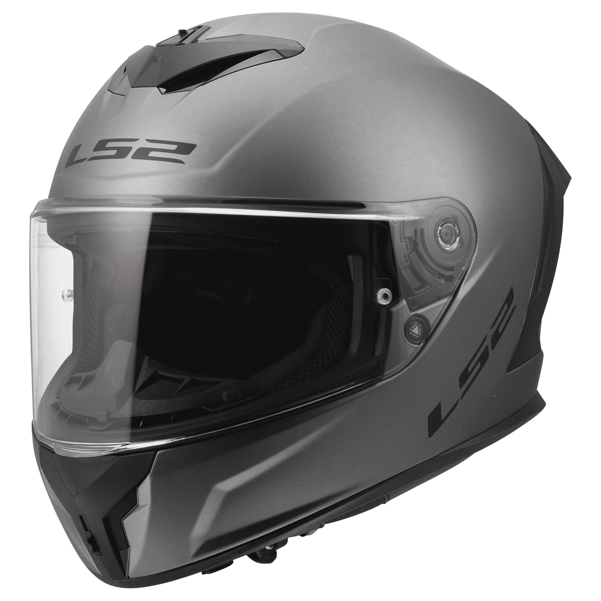 LS2, Casco Moto Integrale RAPID III SOLID Matt Titanium, L