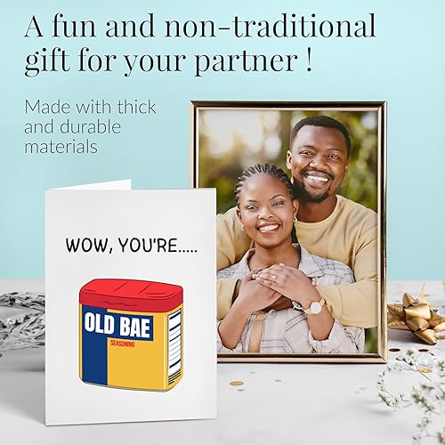 Miniatura 3 de Divertida tarjeta de cumpleaños para hombres o mujeres, para novio, novia, novio, novia, novio, marido, esposa, hermana, hermano, etc.  para él o