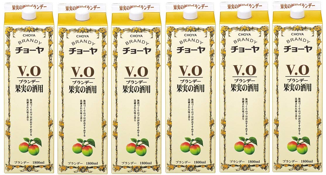 チョーヤ V.O. ブランデー 1800ml Amazon.co.jp: チョーヤ梅酒 チョーヤ ブランデーVO