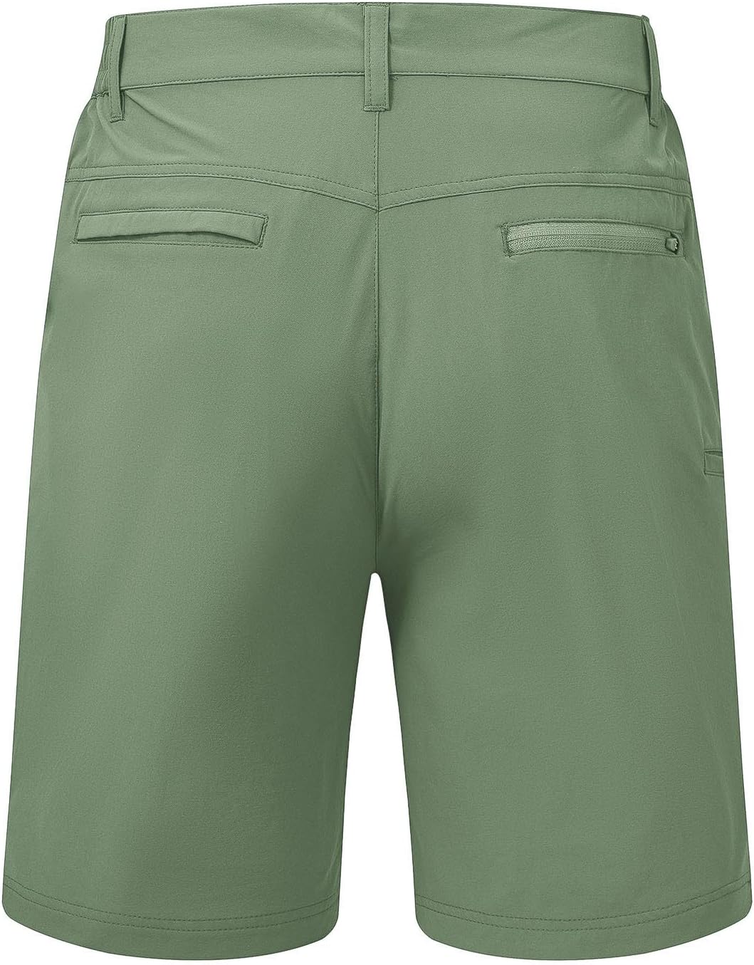 TBMPOY Men's Casual Shorts Lightweight 5 Pockets Golf Dress Stretch Elastic Waist Quick Dry Flat Front Travel Shorts