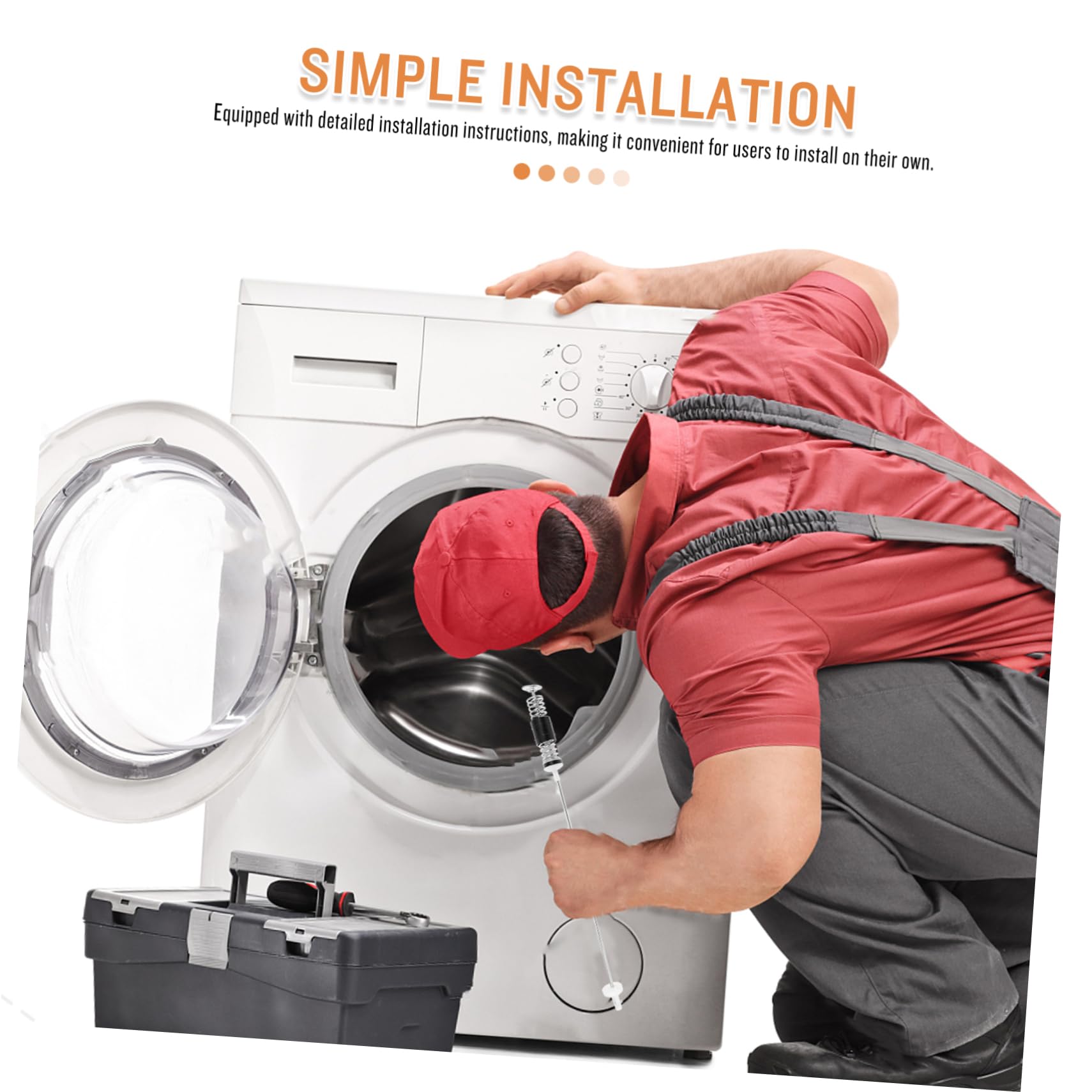 Amazon.co.jp: Amosfun 4個 洗濯機のショックアブソーバー 洗濯