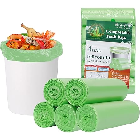 Gallon Biodegradable Trash Bags Gallon Strong Unscented