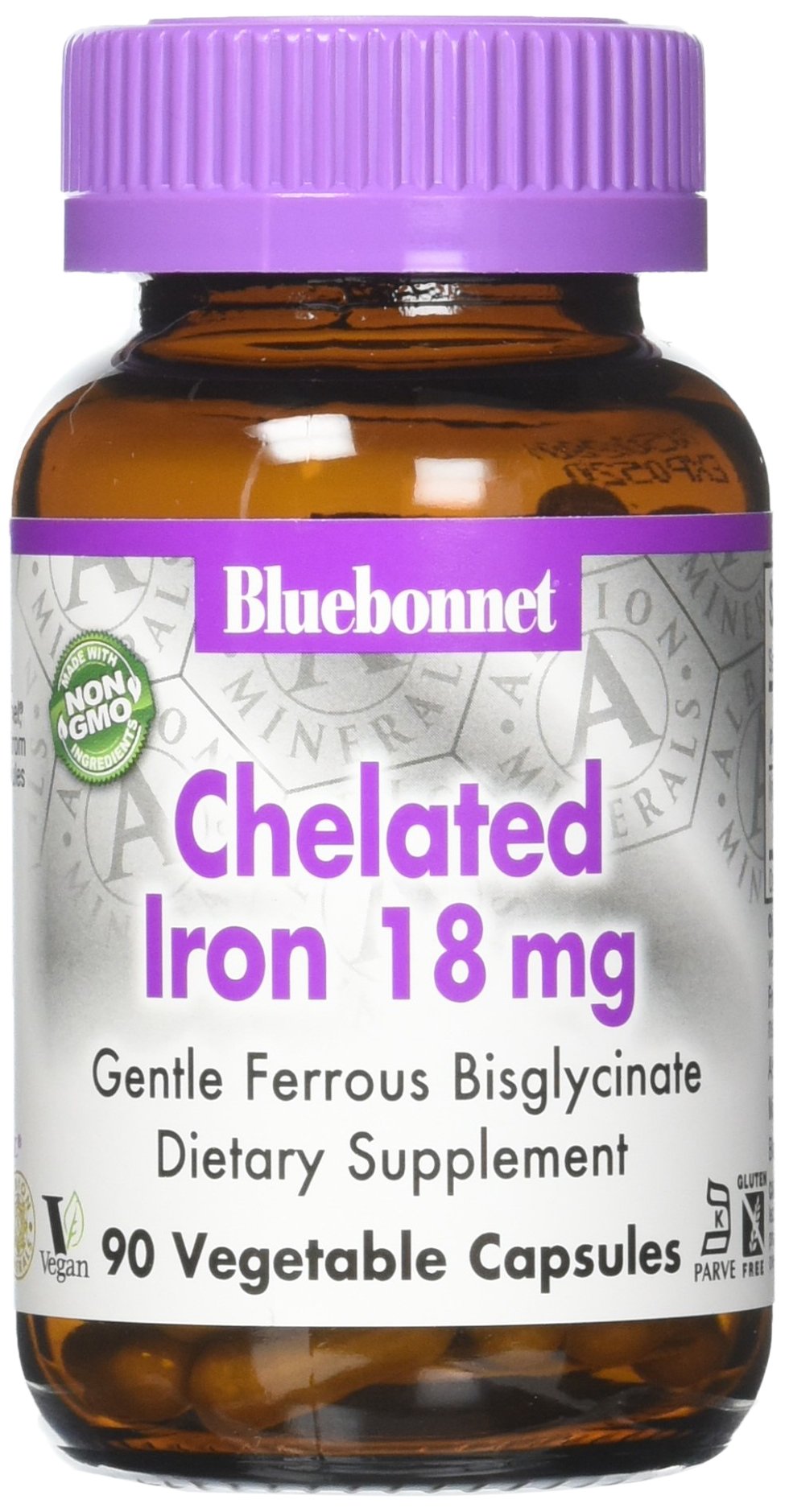 BLUEBONNET Nutrition Albion® CHELATED Iron 18 mg