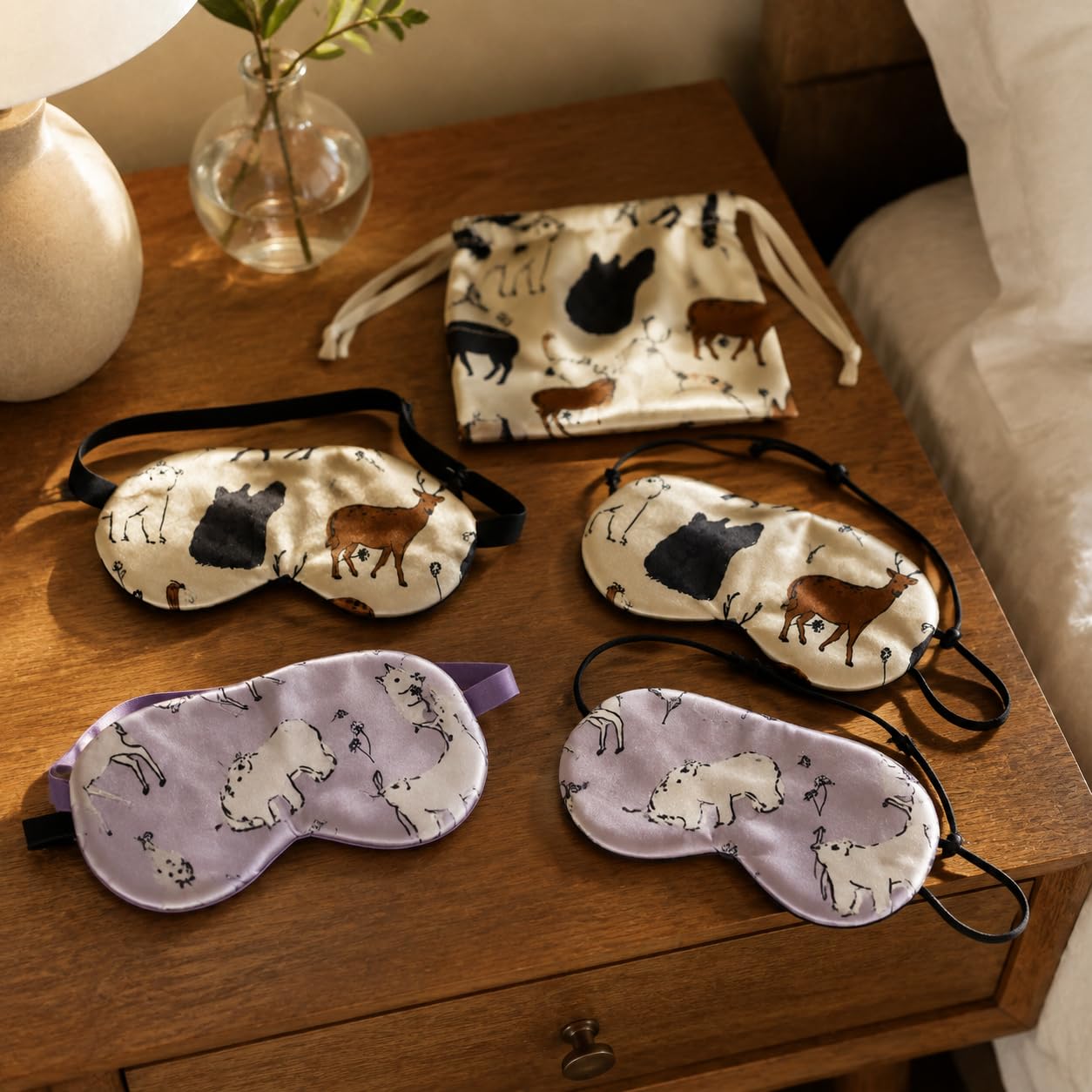 Masque Sommeil en Soie Occultant