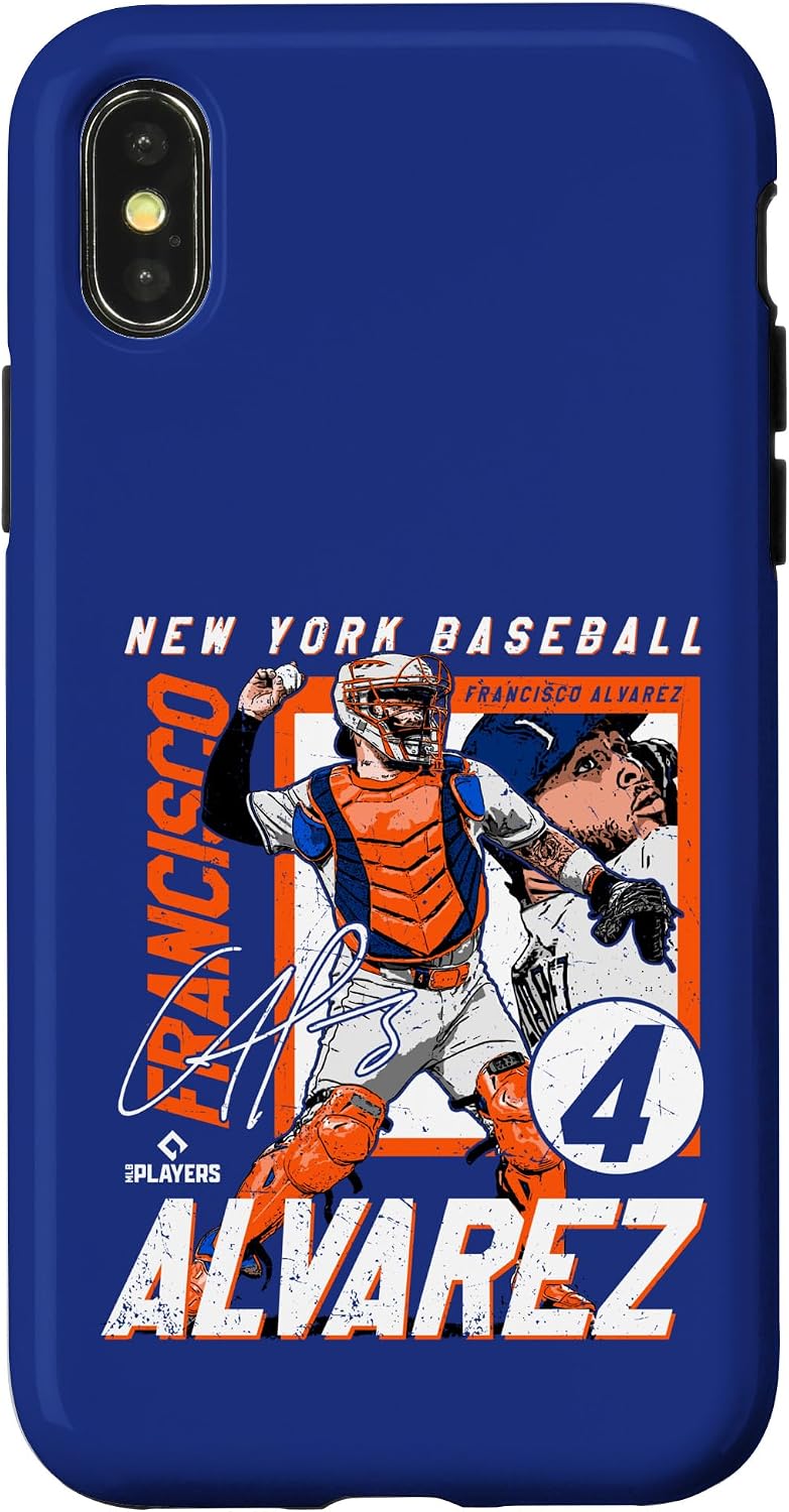 Francisco Alvarez | New York M Baseball Player | MLBFAL203M Case for iPhone 16 Pro