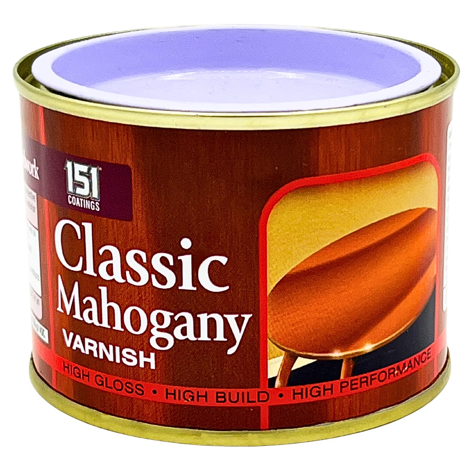2 X CLASSIC MAHOGANY VARNISH PAINT Top Coat Painting 180 ml Indoor Outdoor New - Image 2