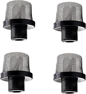 4 Pack 288716 Airless Sprayer Inlet Suction Strainer | 3/4" Thread | Compatible with Graco Magnum X5/X7/LTS15/LTS17/ProX7/ProX17/ProX9/ProX19 | Replaces 243-082, 243082, 195697