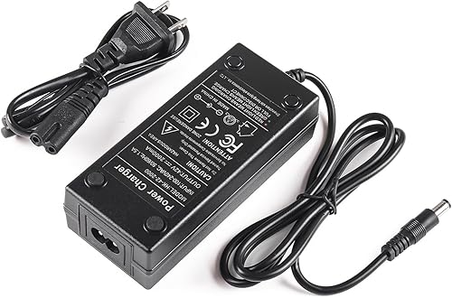 Miniatura 1 de Cargador de 42V 2A 1 clavija para 36V Lithium Ebike Escooter Compatible con Gotrax y todas las marcas Scooter de bicicleta eléctrica 0.217 in Plug