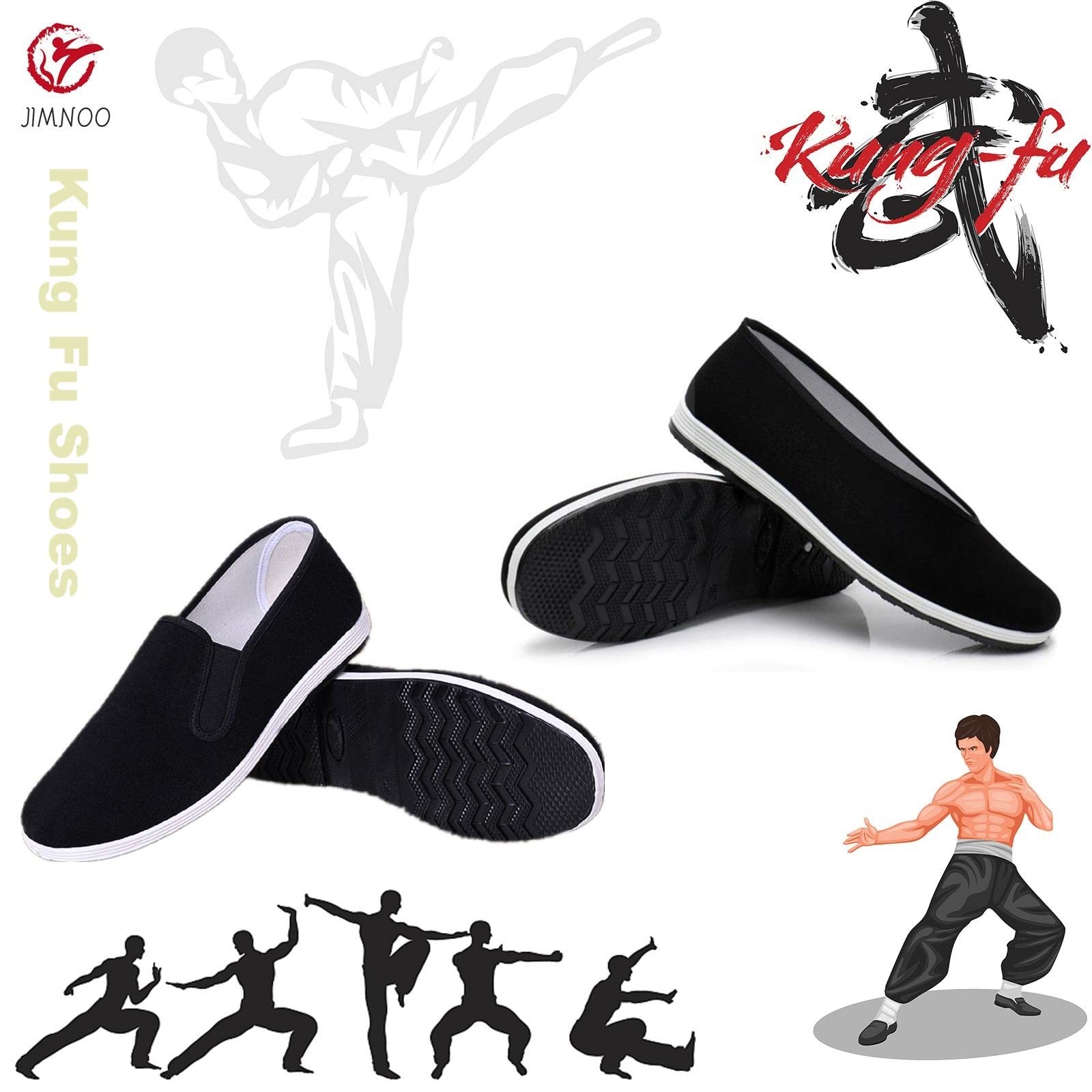 Chaussures De Kung Fu Traditionnelles Chinoises Wing Chun Tai-Chi Wushu Arts Martiaux Chaussures Décontractées Vieux Tissu De Pékin Chaussures De