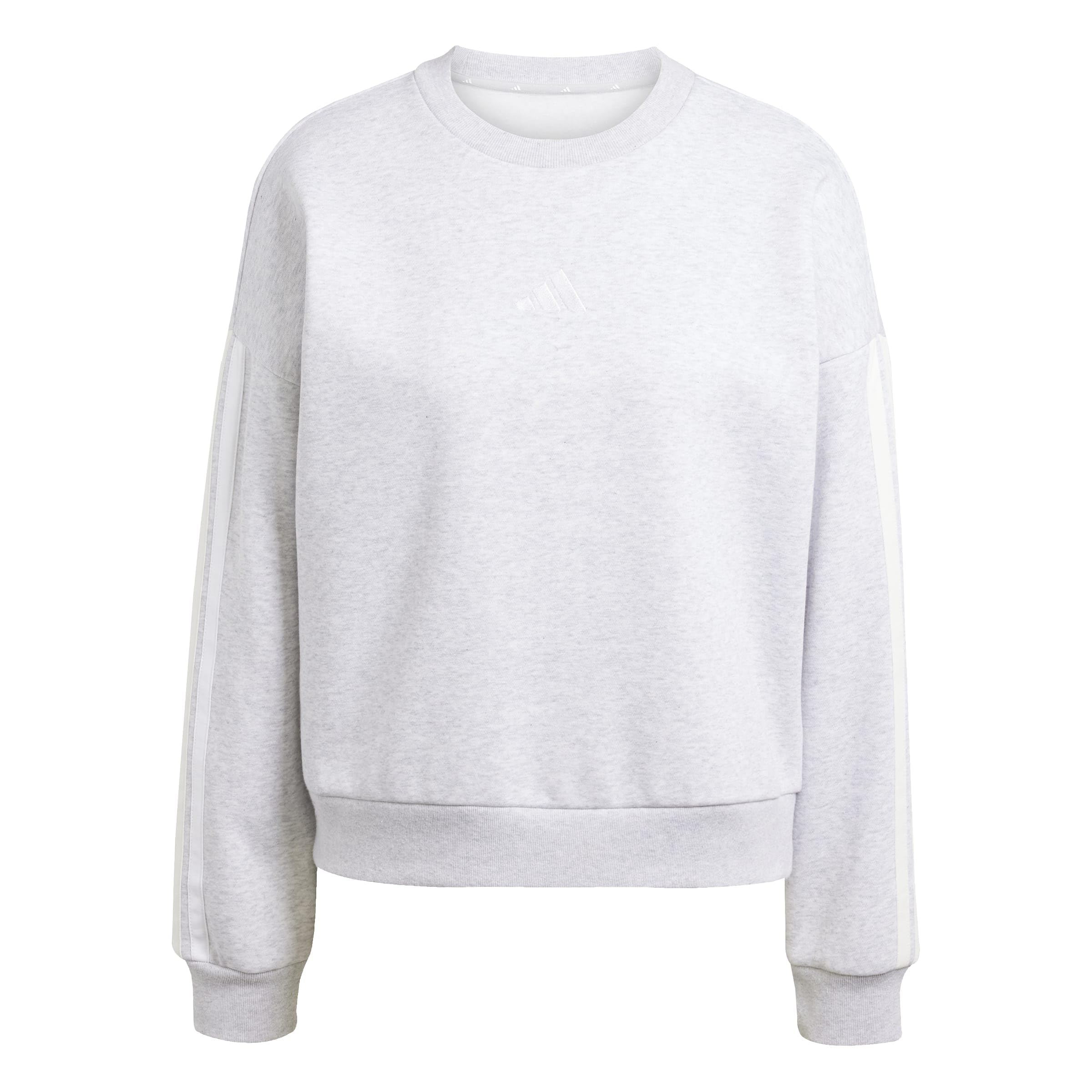 adidas Women's Sweat-Shirt Molleton 3 Bandes Essentials
