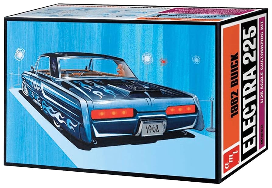 AMT 1/25 1962 ビュイック エレクトラ 225 2ドアハードトップ プラスチックモデルキット AMT1078 z2zed1b Amazon.com: AMT 1:25 1962 Buick Electra - AMT1078 : Arts
