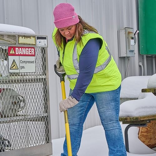 Miniatura 6 de J. J. Keller & Associates, Inc. Chaleco de seguridad de invierno de alta visibilidad para mujer, tipo R Clase 2, SAFEGEAR