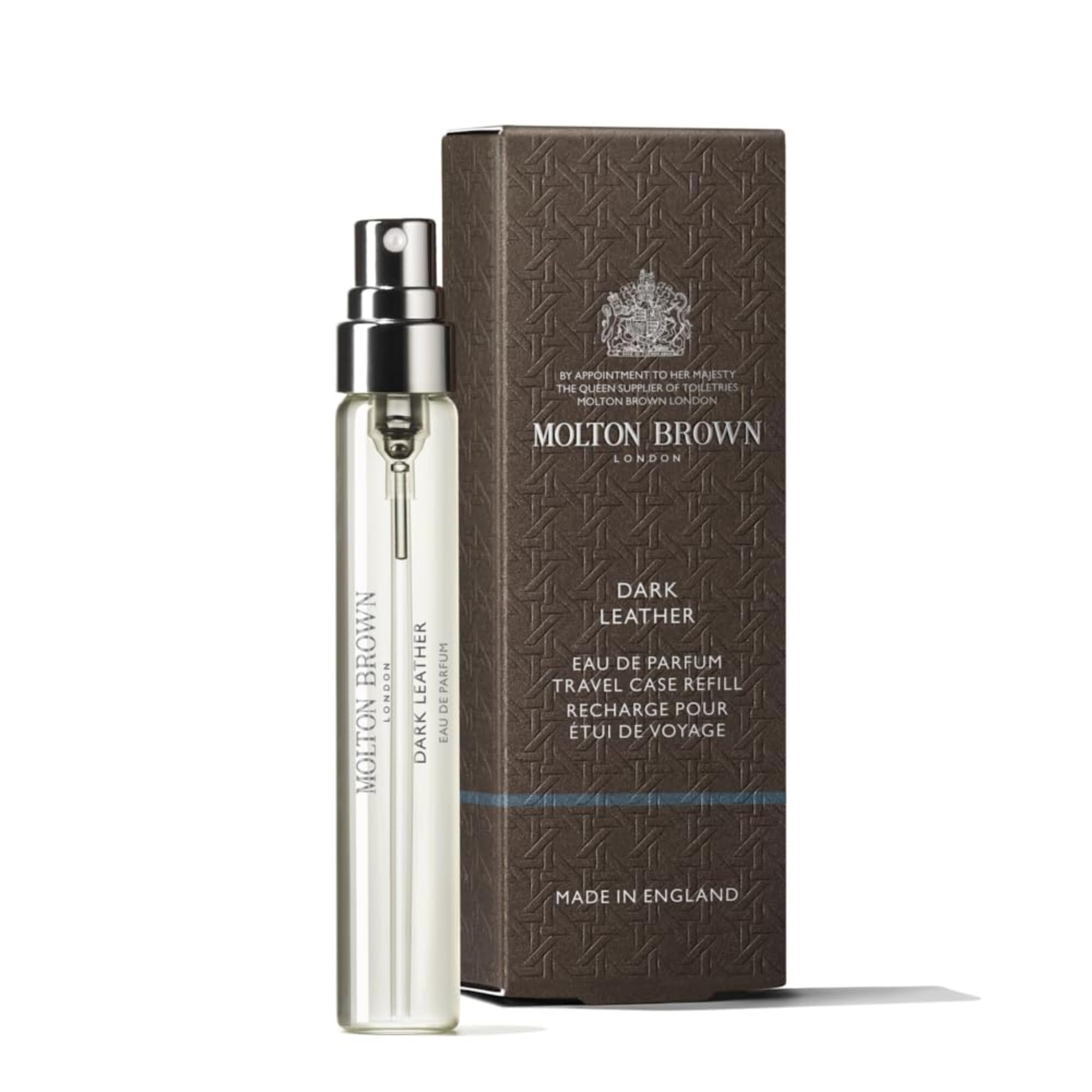 Molton Brown Dark Leather Travel Eau de Parfum - Luxury Perfume, 7.5 ml