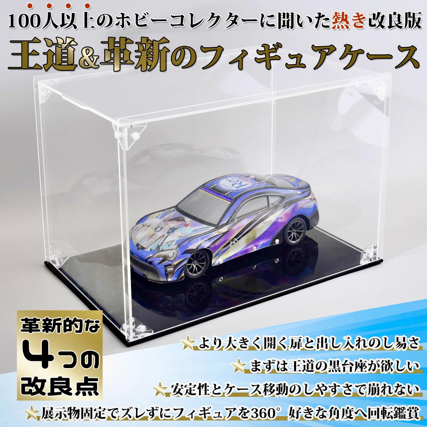 クリア　手袋　クリーナー付き　2個セット　フィギュアケース　　長丸　２個セット 楽天市場】【4日☆枚数限定＼全品20％OFFクーポン／】 2個セット
